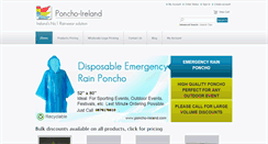 Desktop Screenshot of poncho-ireland.com
