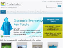 Tablet Screenshot of poncho-ireland.com